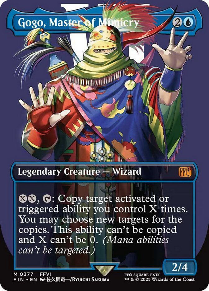 Gogo, Master of Mimicry (FIN) (377) / Borderless