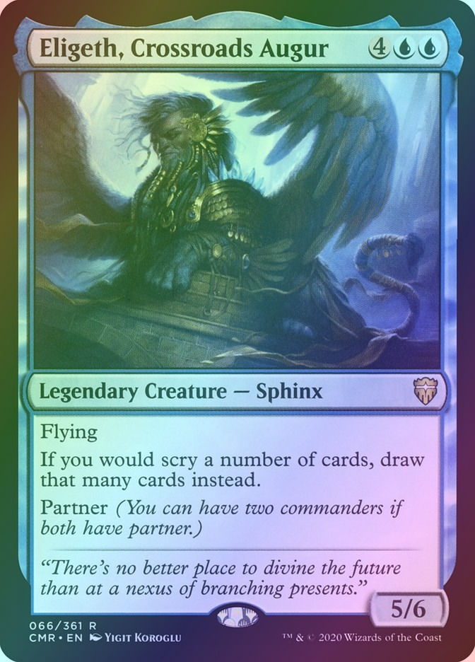 Eligeth, Crossroads Augur (CMR) (66) / Foil
