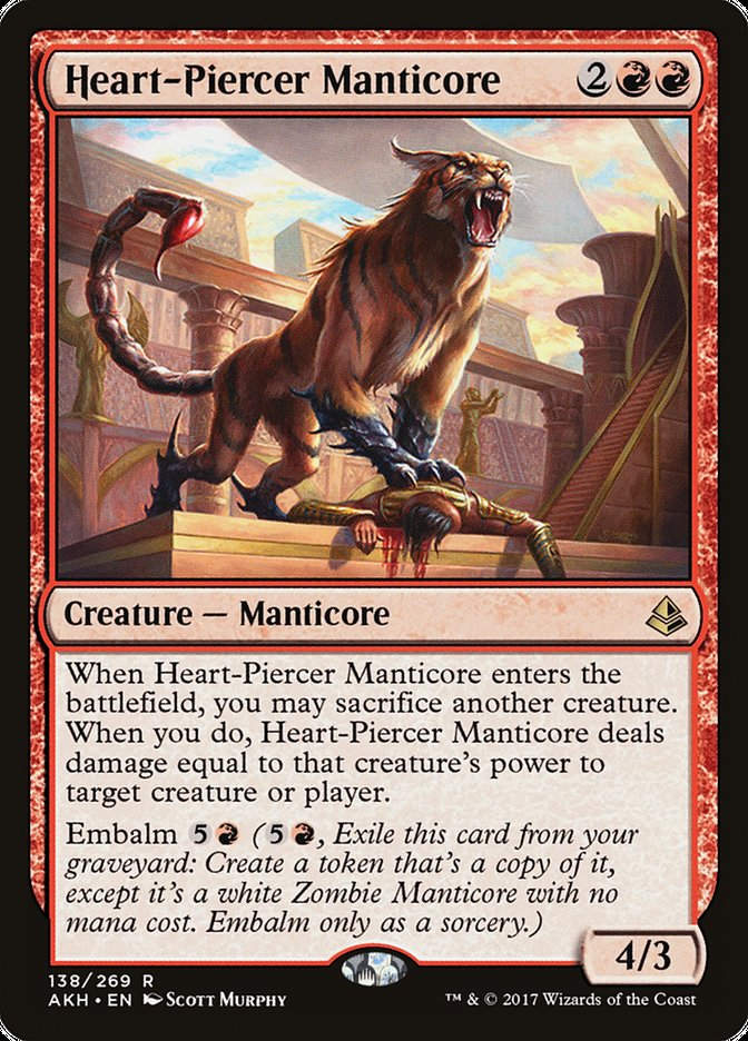 Heart-Piercer Manticore (AKH) (138)