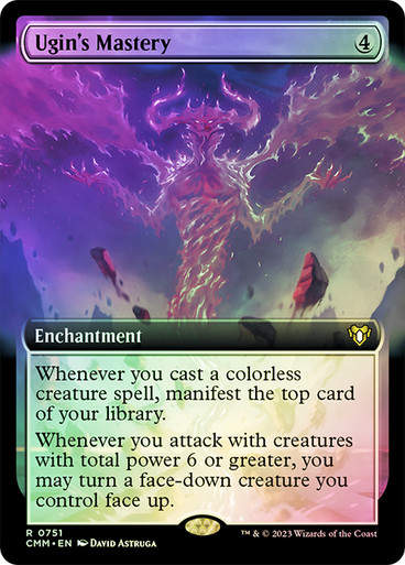Ugin's Mastery (cmm) / Extended Art / Foil