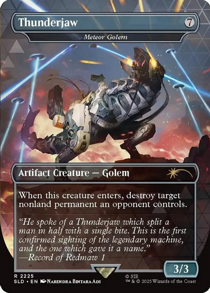 Meteor Golem (SLD) (2225) / Borderless