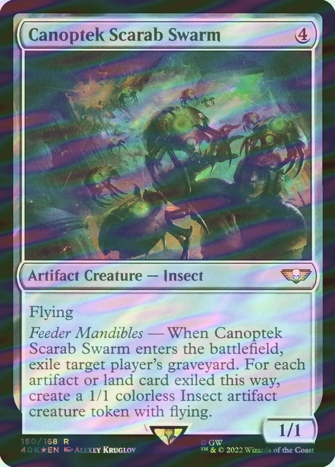 Canoptek Scarab Swarm (40K) (150★) / Surge Foil