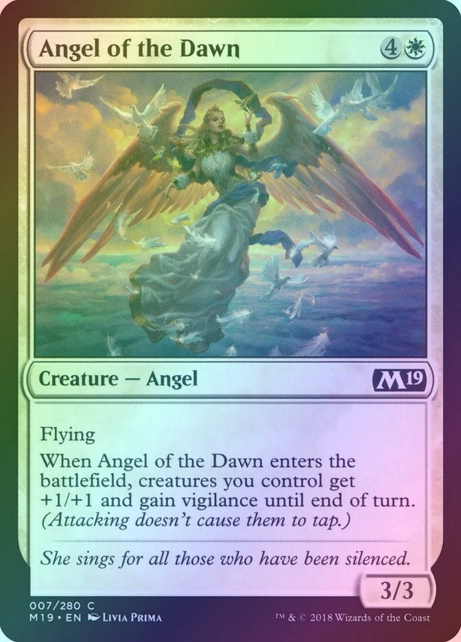 Angel of the Dawn (M19) (7) / Foil