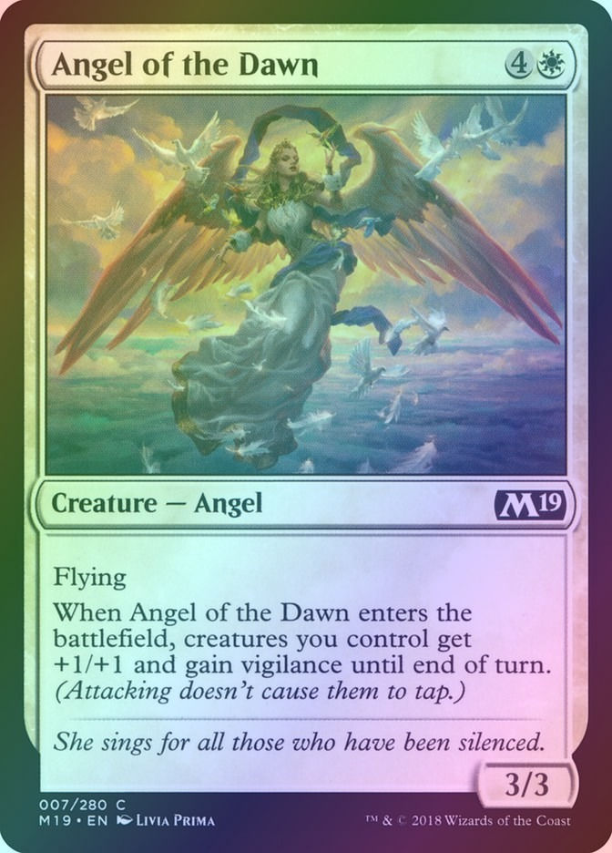 Angel of the Dawn (M19) (7) / Foil