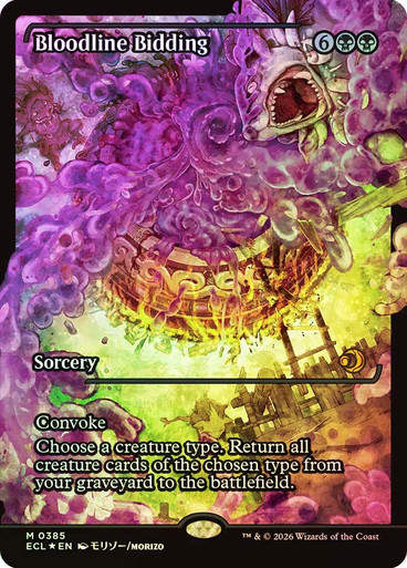 Bloodline Bidding (ECL) (385) / Showcase / Foil