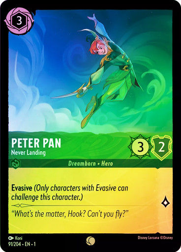 Peter Pan - Never Landing (LOR_TFC) / Foil