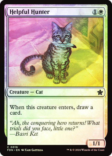 Helpful Hunter (FDN) (16) / Foil