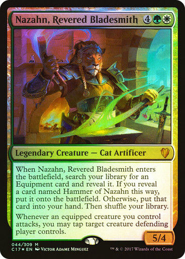 Nazahn, Revered Bladesmith (c17) / Foil