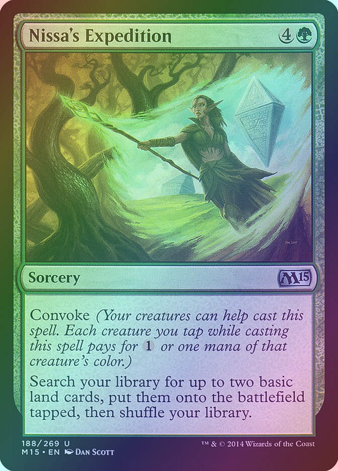 Nissa's Expedition (M15) (188) / Foil