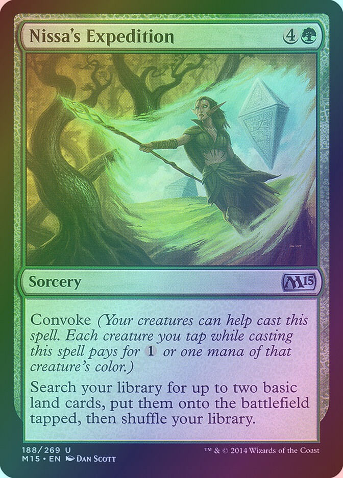 Nissa's Expedition (M15) (188) / Foil