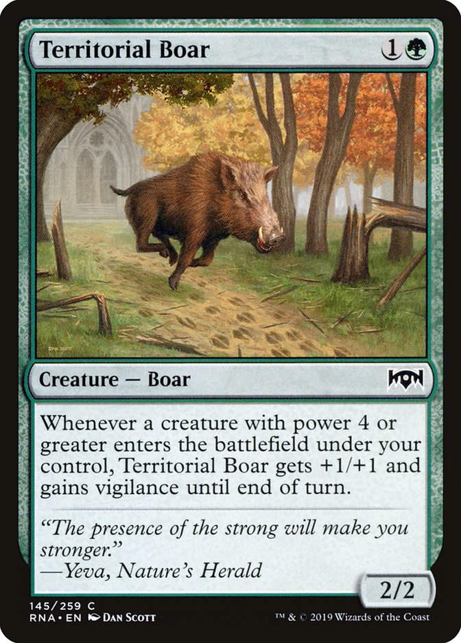Territorial Boar (RNA) (145)