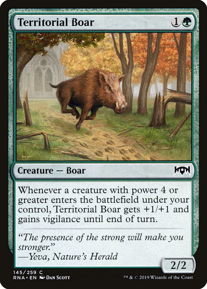 Territorial Boar (RNA) (145)