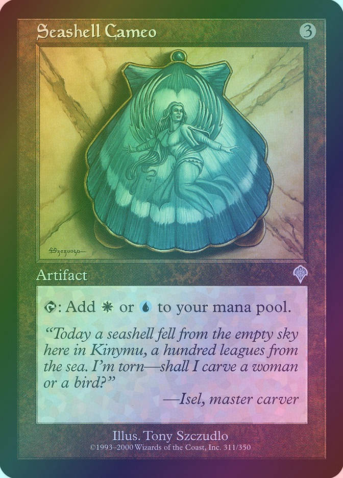Seashell Cameo (INV) (311) / Foil