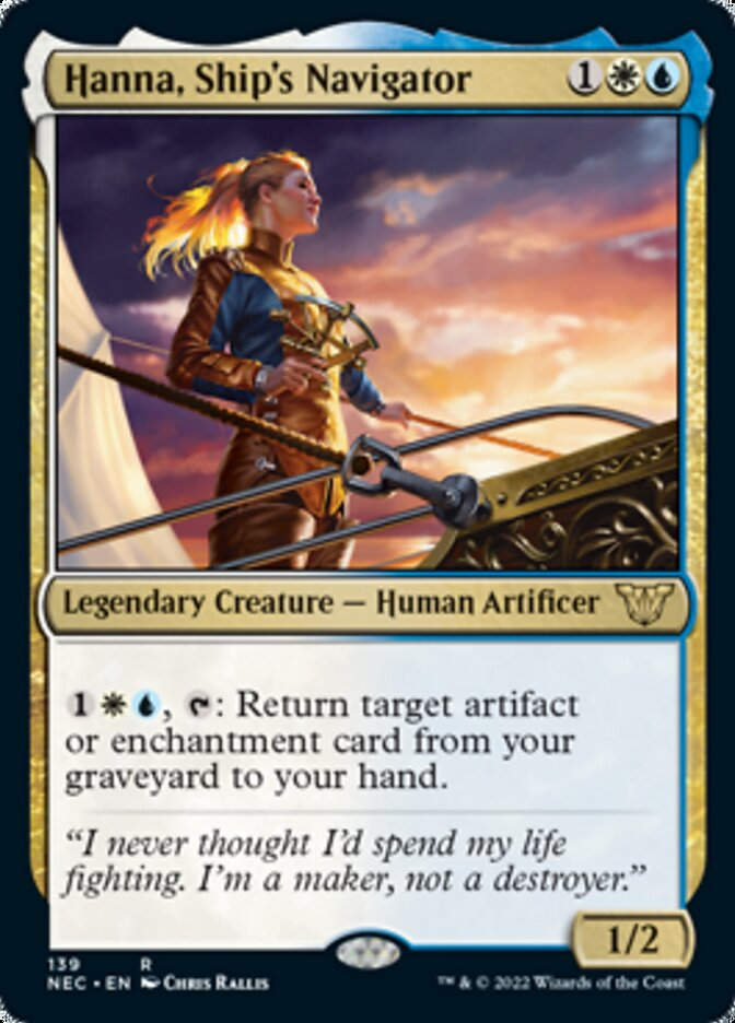 Hanna, Ship's Navigator (NEC)