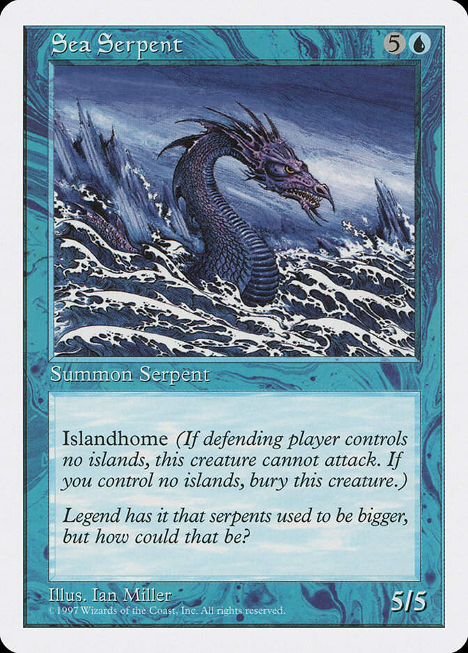 Sea Serpent (5ED) (118)