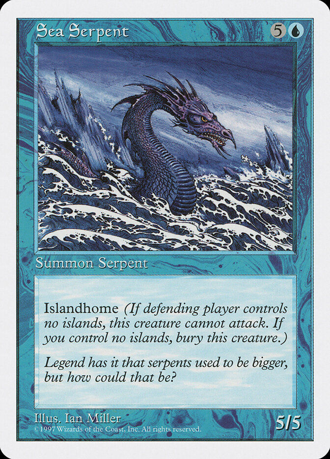 Sea Serpent (5ED) (118)