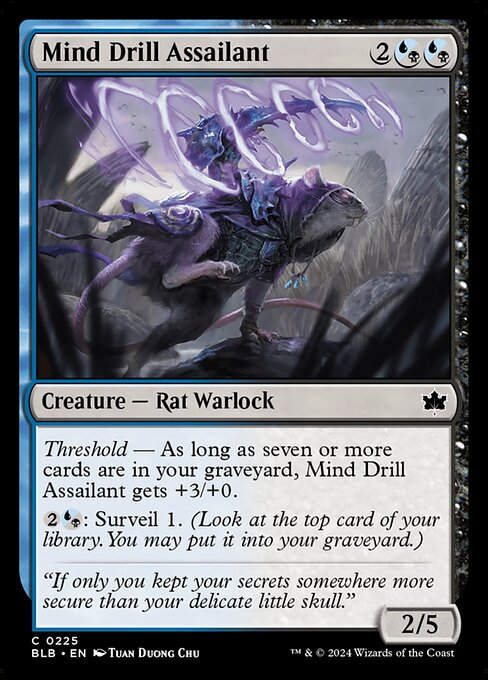 Mind Drill Assailant (blb) (225)