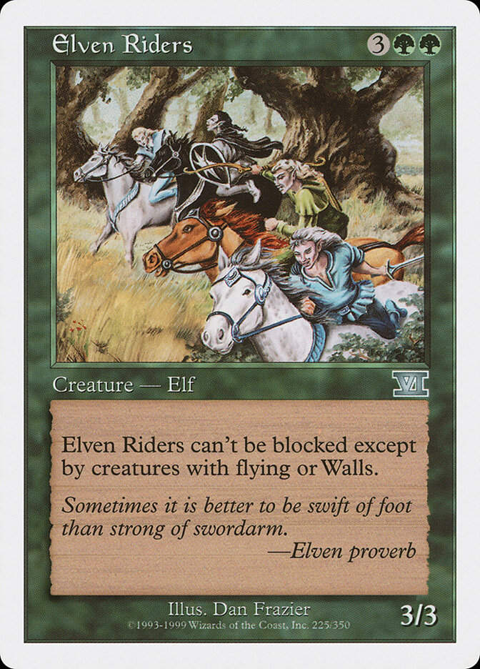 Elven Riders (6ED) (225)