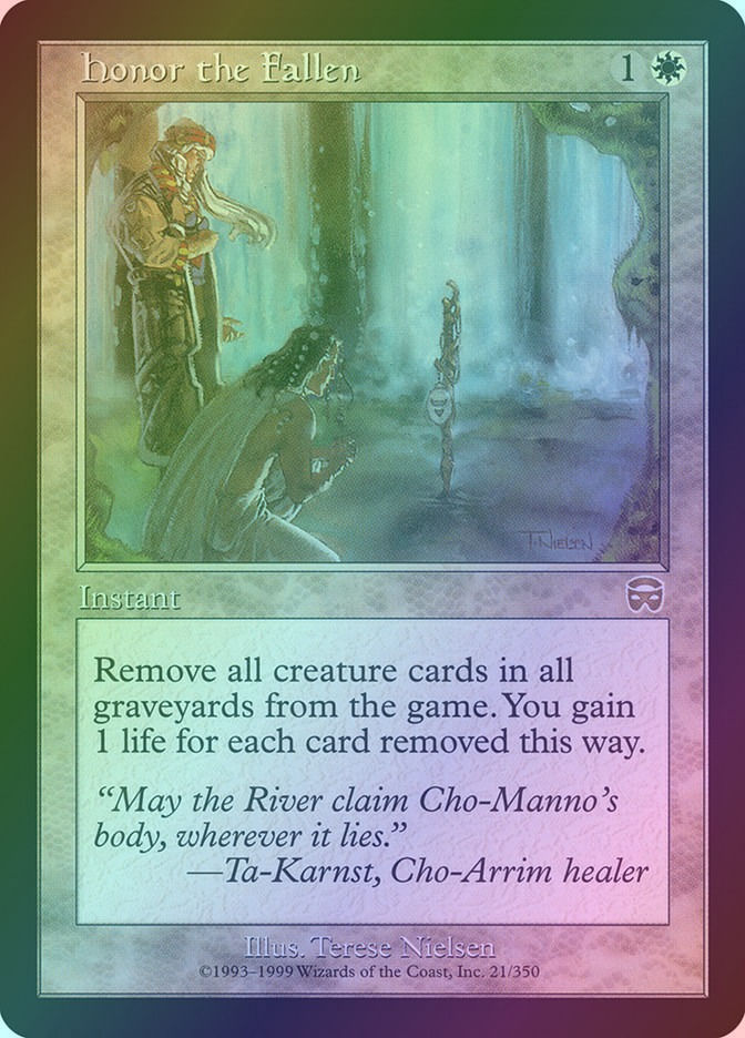 Honor the Fallen (MMQ) (21) / Foil