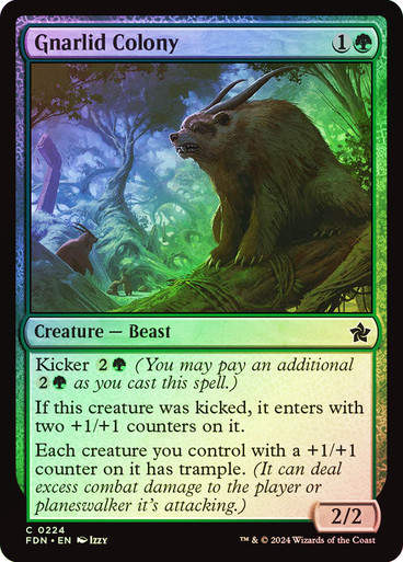 Gnarlid Colony (FDN) (224) / Foil