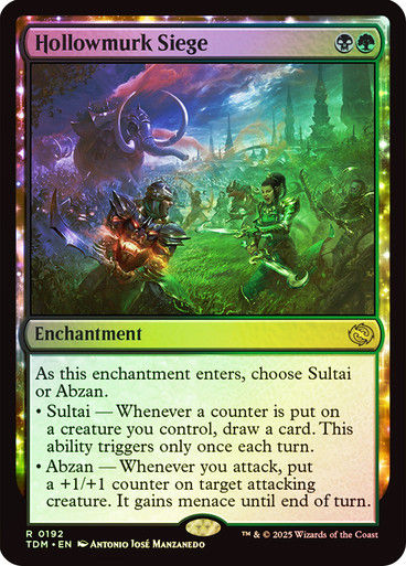 Hollowmurk Siege (TDM) (192) / Foil