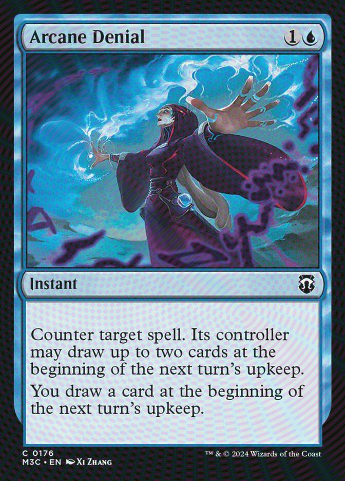 Arcane Denial (M3C) (176) / Ripple Foil