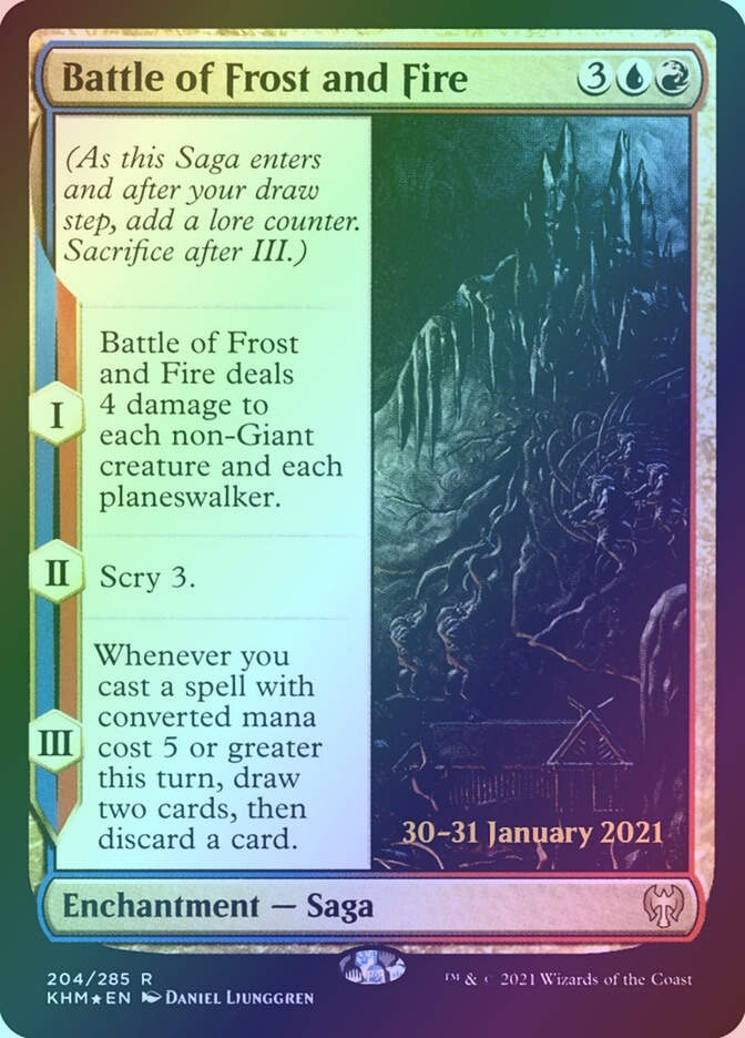 Battle of Frost and Fire (PKHM) (204s) / Foil