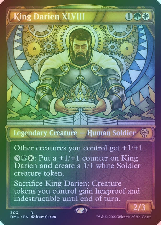 King Darien XLVIII (DMU) (303) / Showcase / Foil