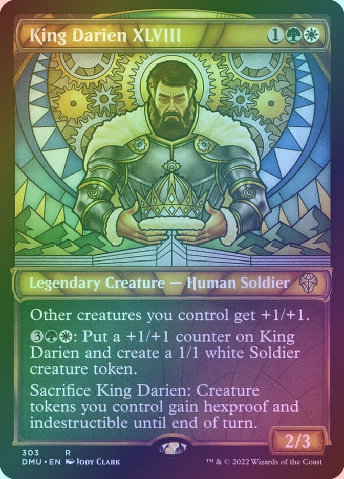 King Darien XLVIII (DMU) (303) / Showcase / Foil