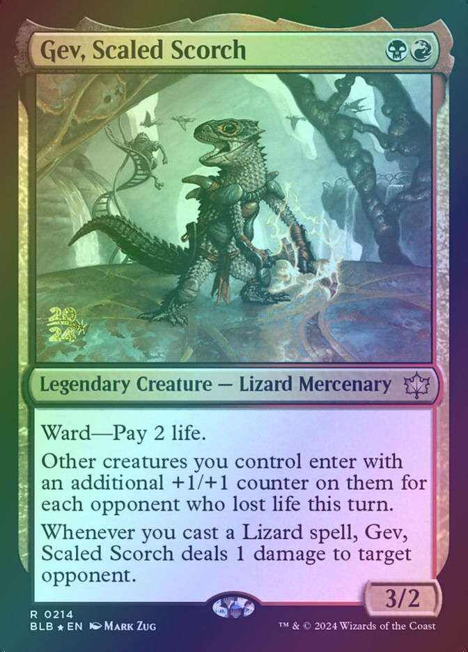 Gev, Scaled Scorch (PBLB) (214s) / Foil