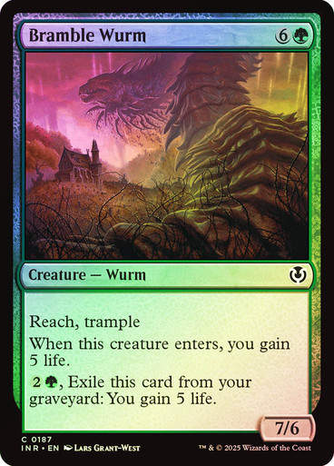 Bramble Wurm (INR) (187) / Foil