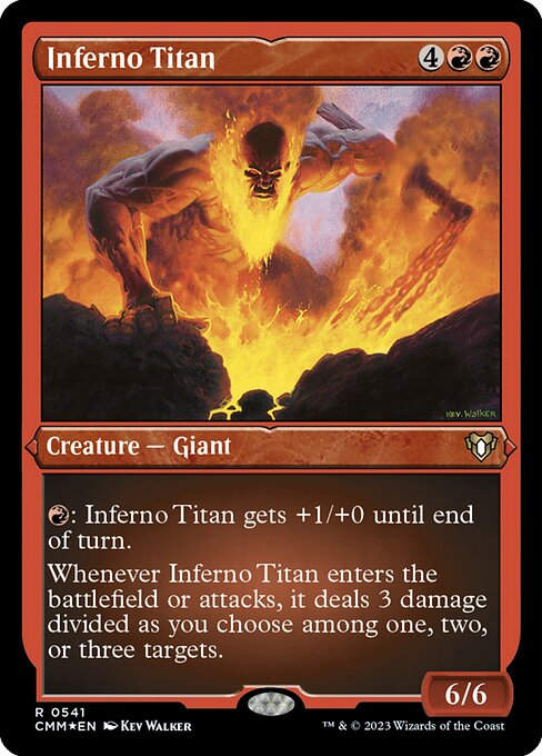 Inferno Titan (cmm) / Foil Etched