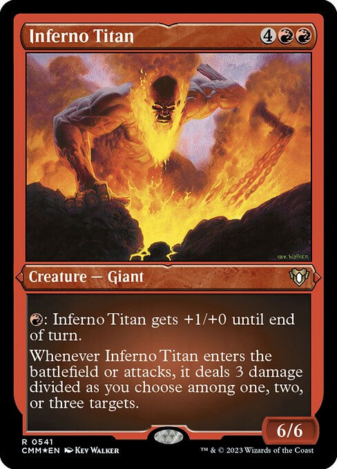 Inferno Titan (cmm) / Foil Etched