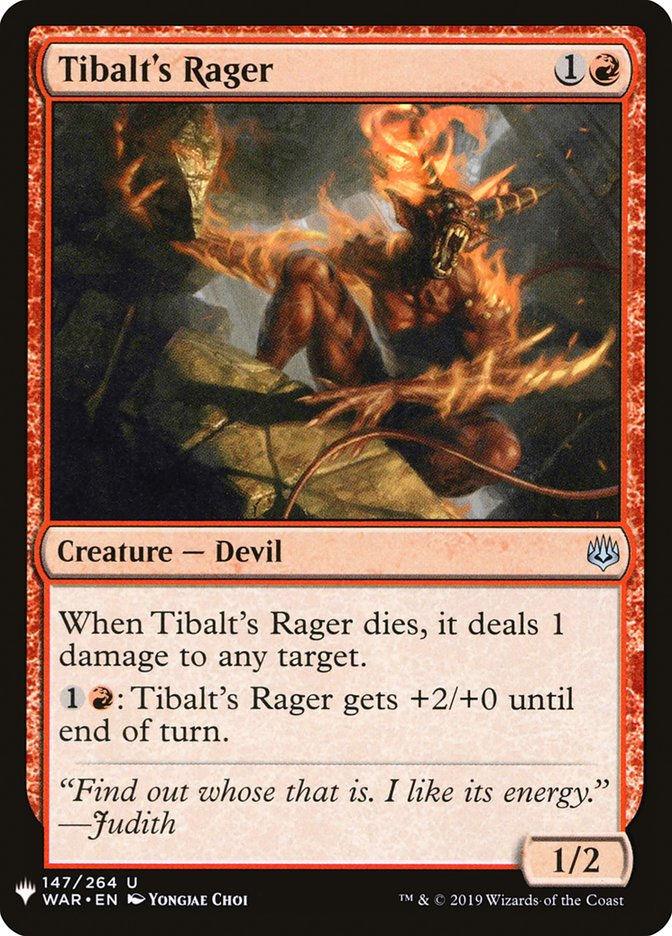 Tibalt's Rager (MYS)