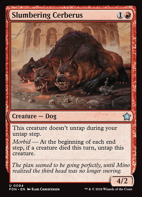 Slumbering Cerberus (FDN) (94)