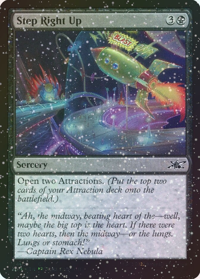 Step Right Up (UNF) (380) / Galaxy Foil