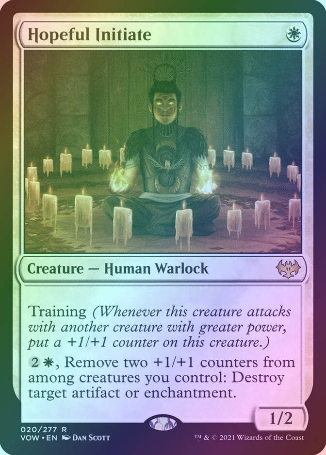 Hopeful Initiate (VOW) (20) / Foil