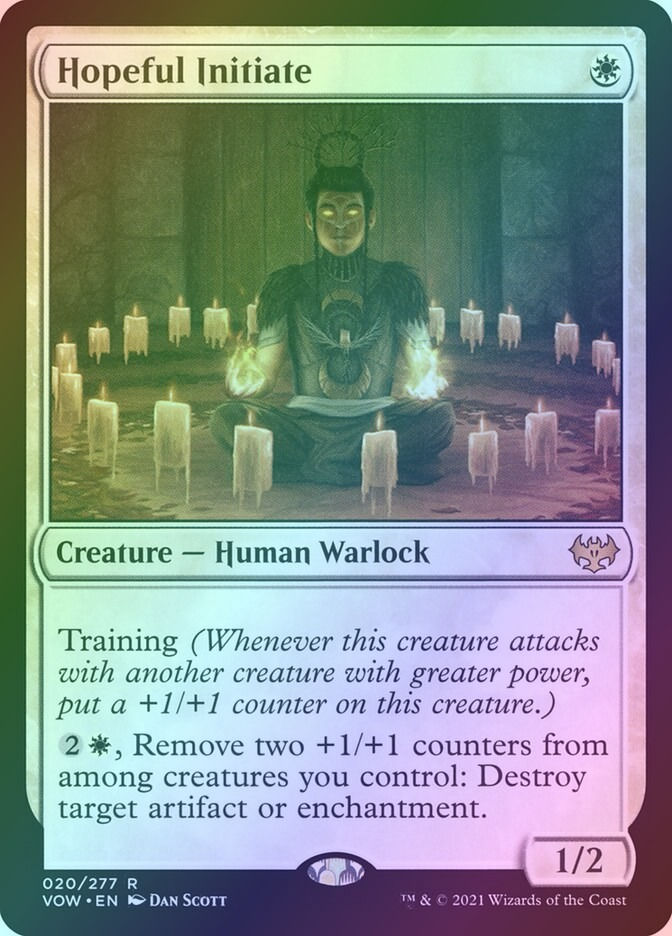 Hopeful Initiate (VOW) (20) / Foil