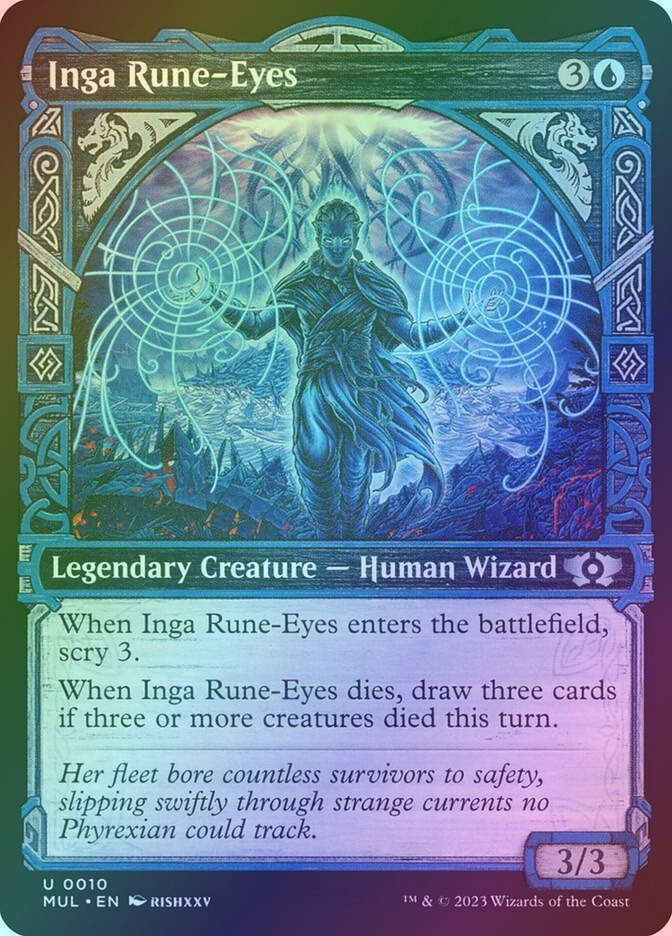 Inga Rune-Eyes (MUL) (10) / Showcase / Foil