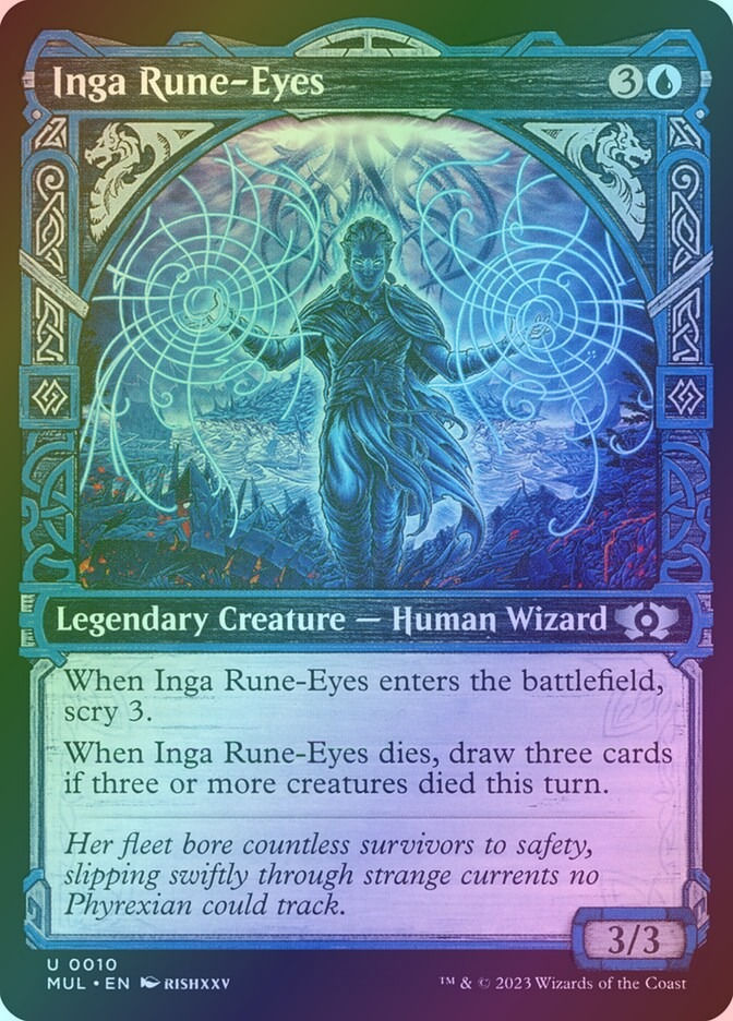 Inga Rune-Eyes (MUL) (10) / Showcase / Foil