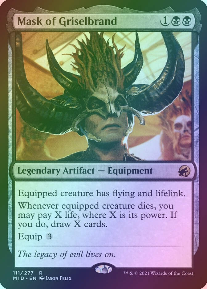 Mask of Griselbrand (MID) (111) / Foil