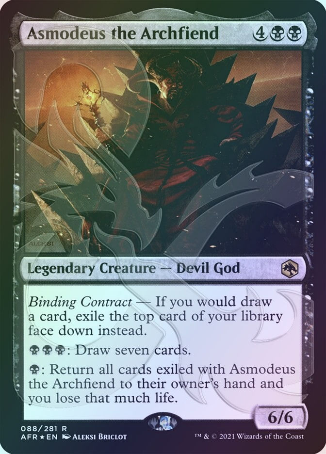 Asmodeus the Archfiend (PAFR) (88a) / Embossed Foil
