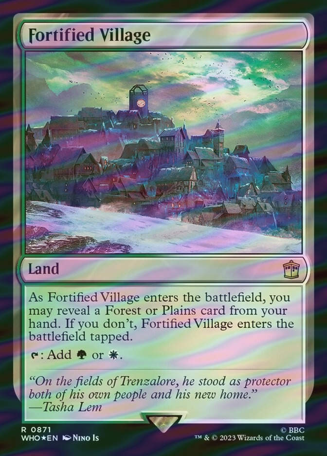 Fortified Village (WHO) (871) / Surge Foil