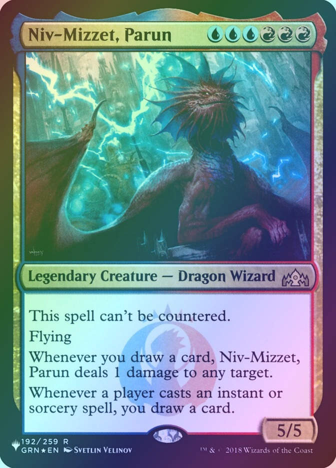 Niv-Mizzet, Parun (PLST) (GRN-192) / Foil