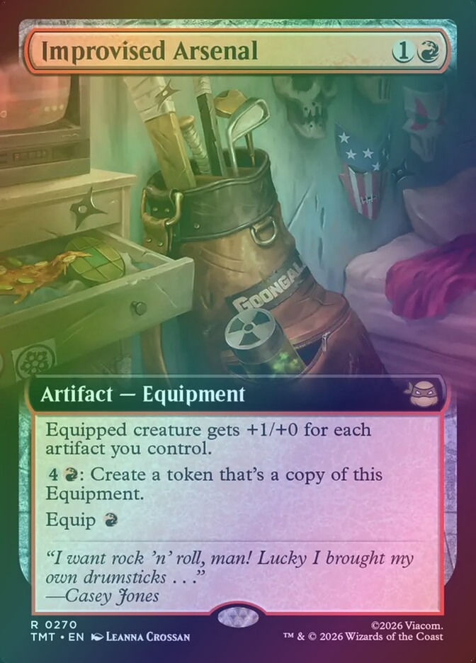 Improvised Arsenal (TMT) (270) / Extended Art / Foil