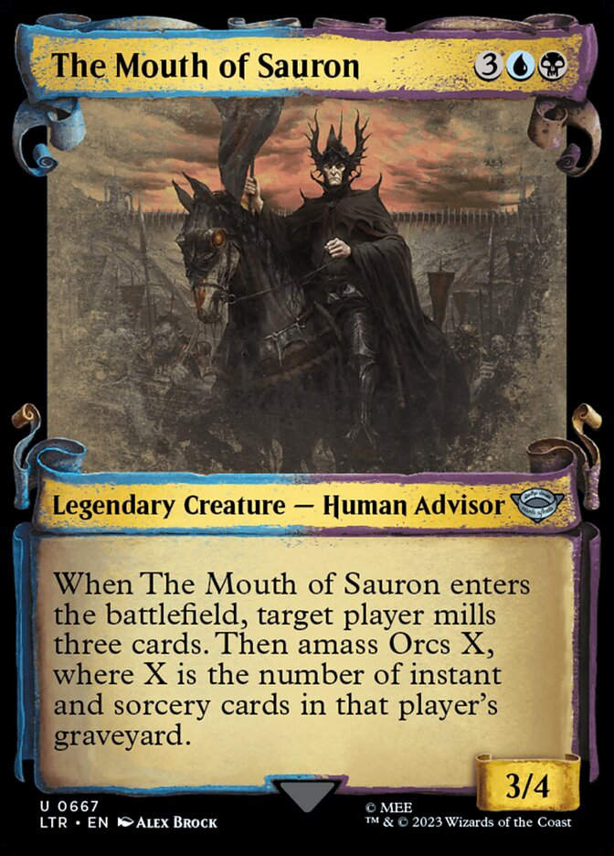 The Mouth of Sauron (LTR) (667) / Showcase