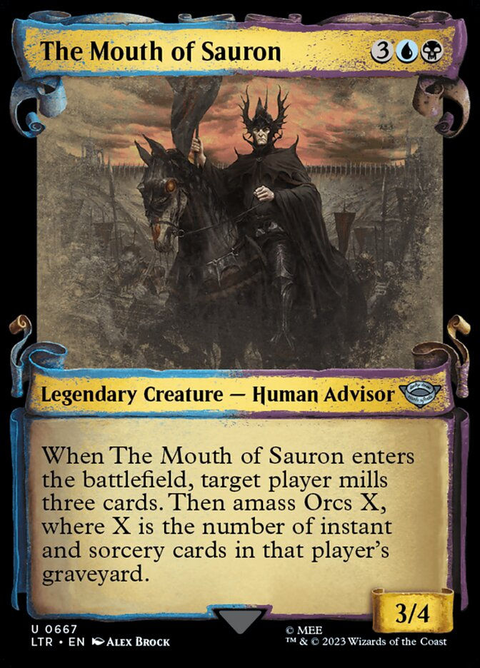 The Mouth of Sauron (LTR) (667) / Showcase