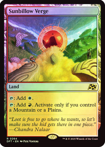 Sunbillow Verge (DFT) (264) / Foil