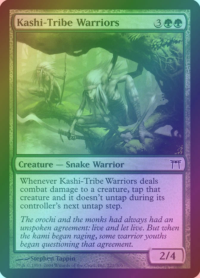 Kashi-Tribe Warriors (CHK) (221) / Foil