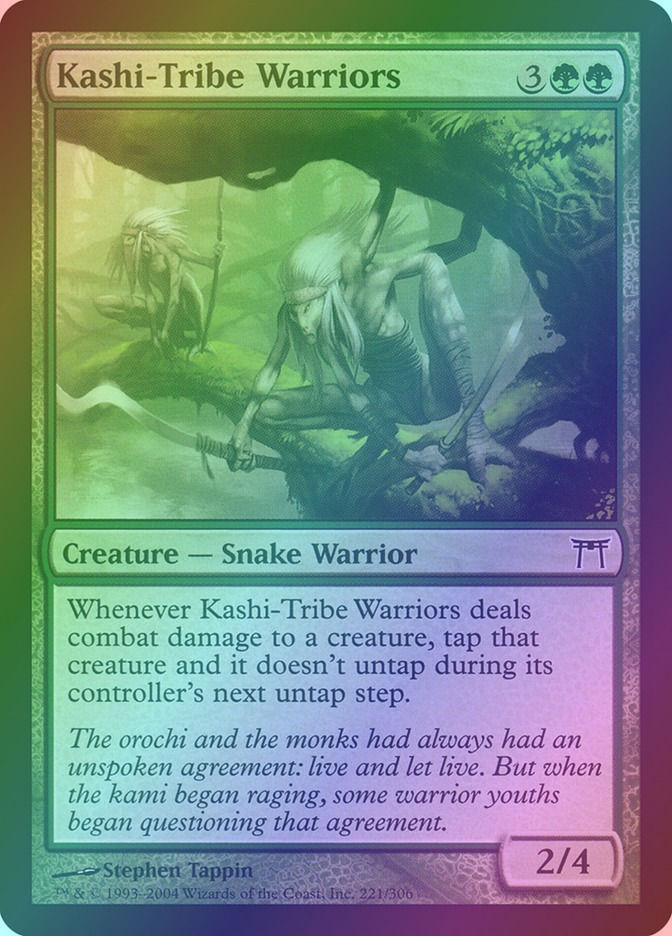 Kashi-Tribe Warriors (CHK) (221) / Foil